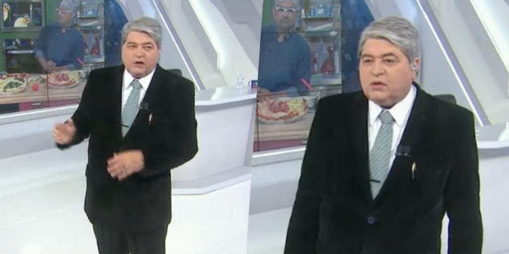 Datena, após anunciar demissão e guerra nos bastidores, desce a lenha ao vivo e quebra tudo: "Morrendo"