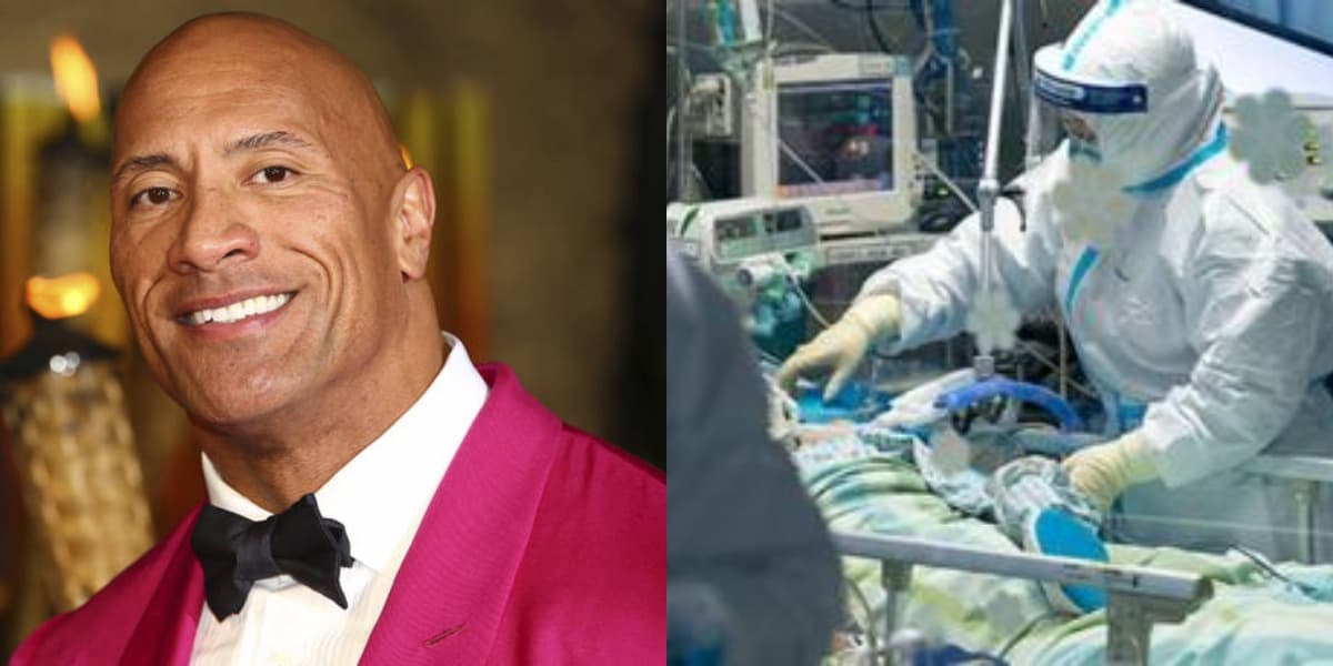 Dwayne Johnson, o The Rock, testa positivo pra o novo coronavírus (Foto: Reprodução)