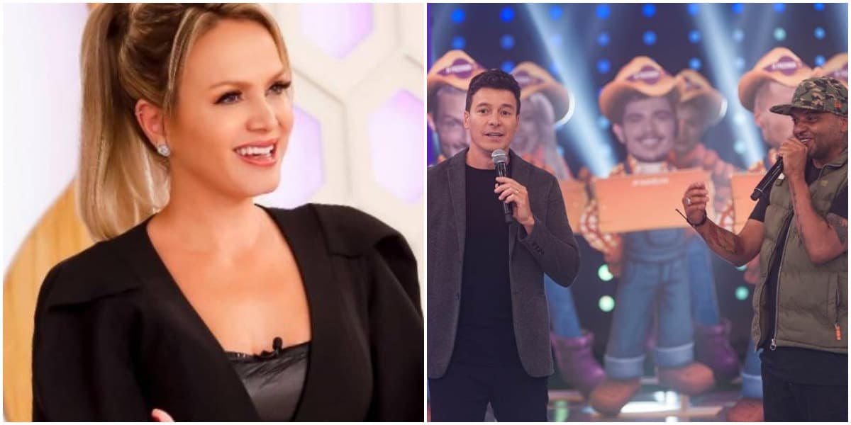 Eliana surpreendeu e voltou a massacrar Rodrigo Faro em audiência - Foto: Montagem