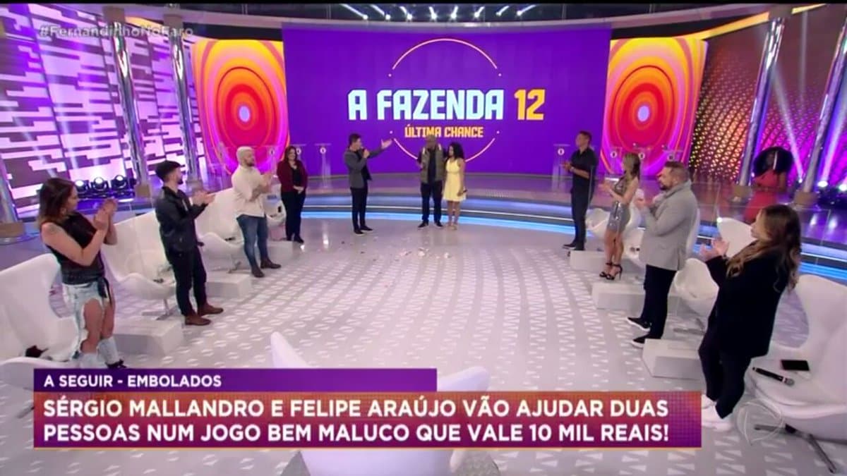 Rodrigo Faro teve quadro sobre A Fazenda no ar - Foto: Reprodução