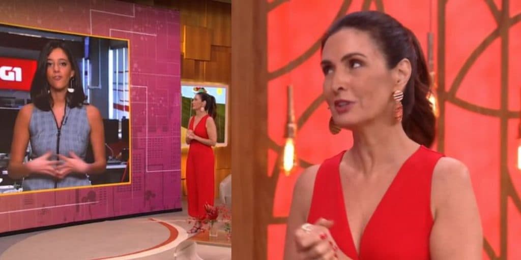 Fátima Bernardes vê sobrinha de Bonner rasgar segredo ao vivo, famosa surge impactada e devolve sem dó: "Até hoje"