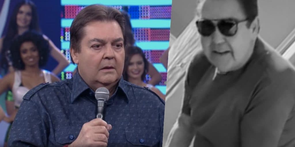 Faustão quebra protocolo na Globo, expõe intimidade com parceiro em casa e parte íntima aparece: "Inesquecível"