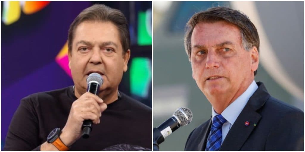 Faustão afronta Bolsonaro ao vivo na Globo, tem imagem bomba exposta e é detonado: "Palhaçada"