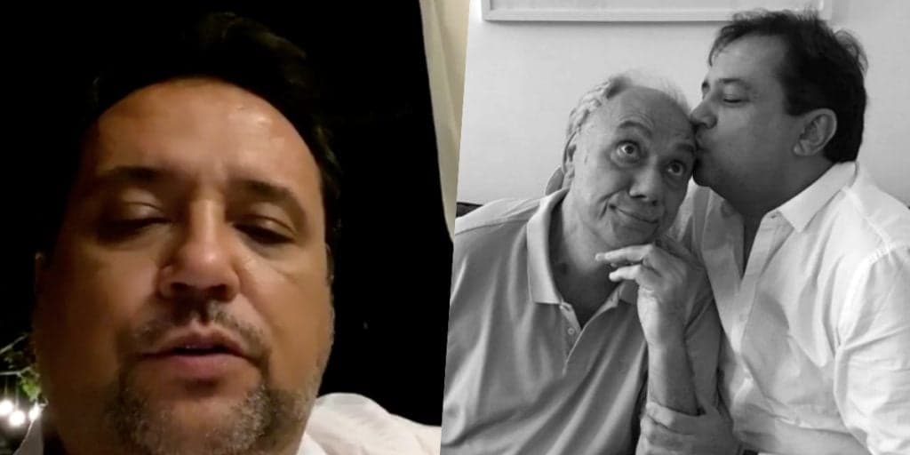 Geraldo Luís desmorona ao lado de ex de Rezende, fala de momentos antes da morte e choca: "Aquela noite na banheira"