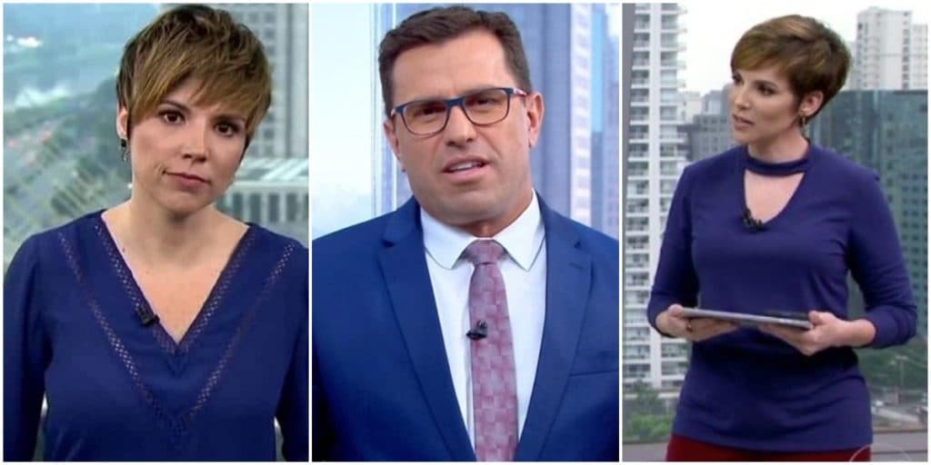 Gloria Vanique, ao lado de Bocardi, perde o chão, cobra explicações e passa vexame ao vivo: 'Vou te pedir desculpa'
