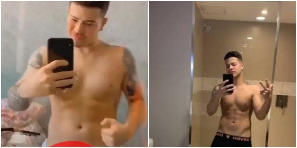 Jottapê tira a roupa em público, escracha parte grande e grossa e causa surto: 'Delícia'