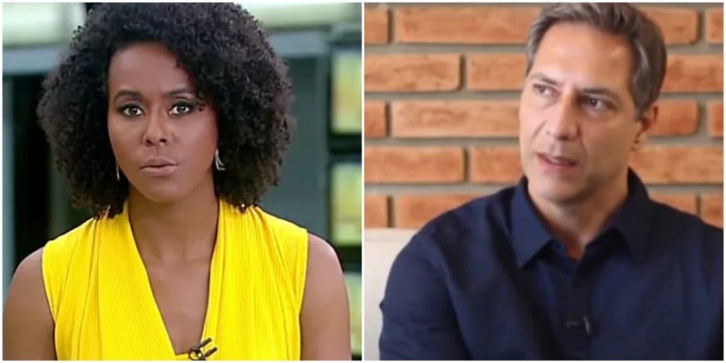 Lacombe repercute vídeo de Maju Coutinho no JH e mostra ela sendo criticada