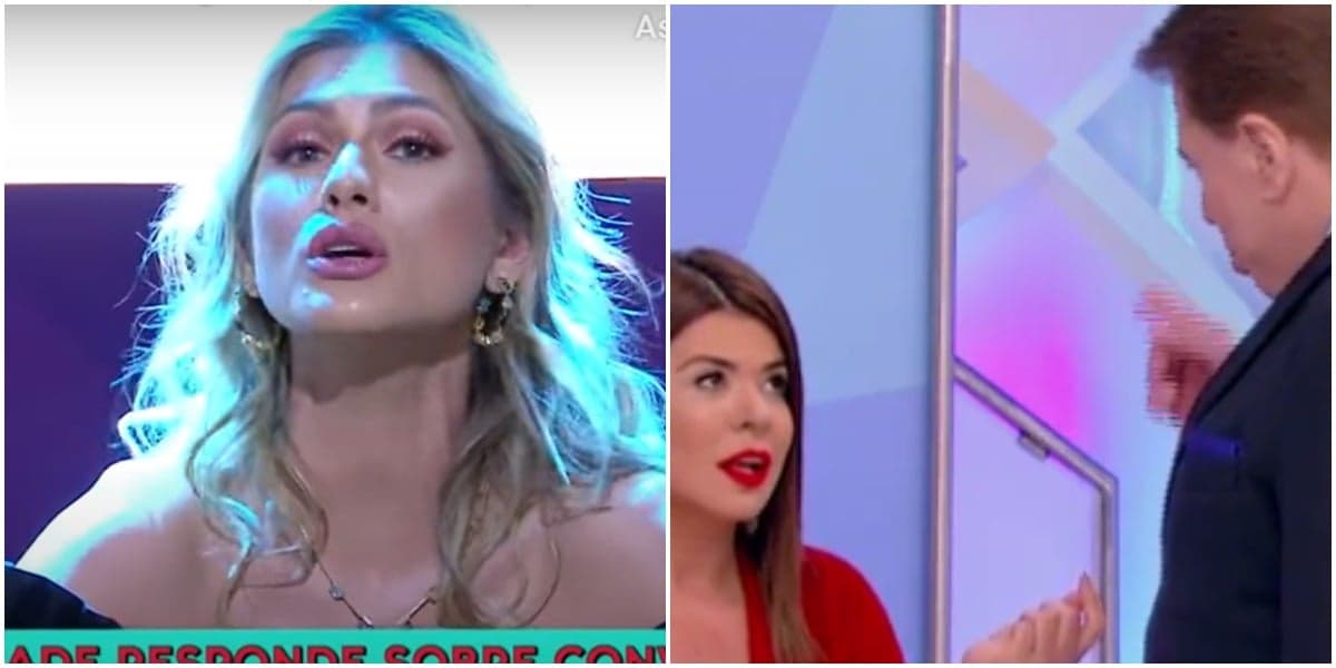 Lívia Andrade foi desmascarada na Cadeira da Verdade no SBT - Foto: Montagem Lívia Andrade foi desmascarada na Cadeira da Verdade no SBT - Foto: Montagem