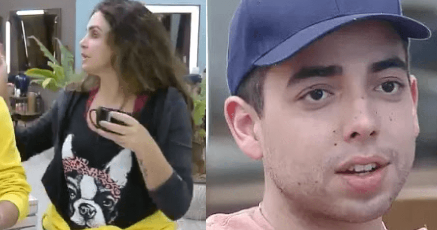 A Fazenda 12: Luiza Ambiel tem discussão com Lucas Selfie: "Com homem você não mexe"