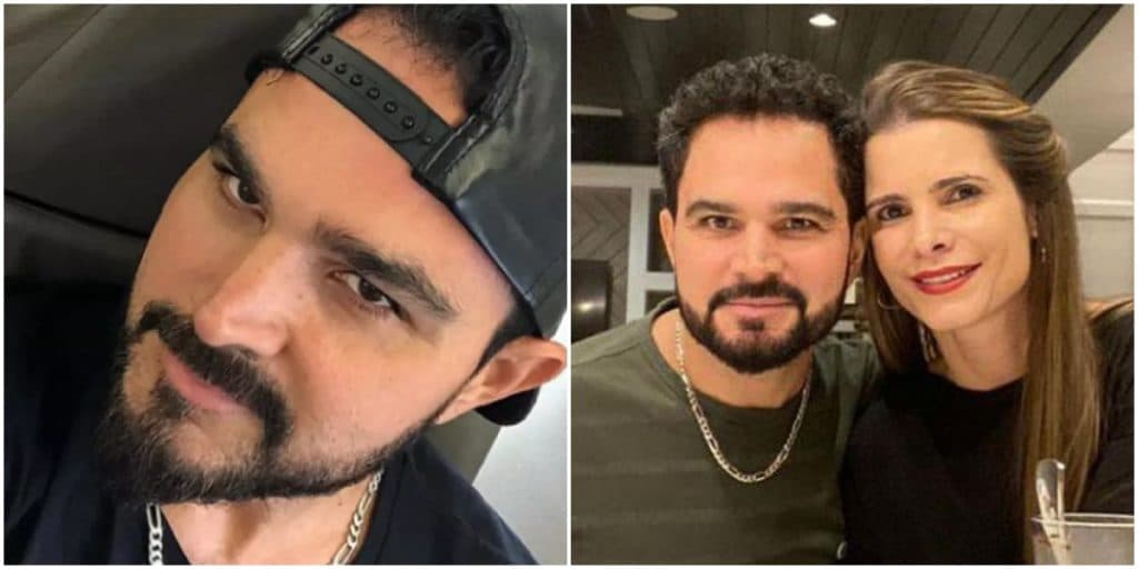 Luciano Camargo, atacado pela ex, é pego em camarim em cena íntima e assume sobre a esposa: 'Era você'