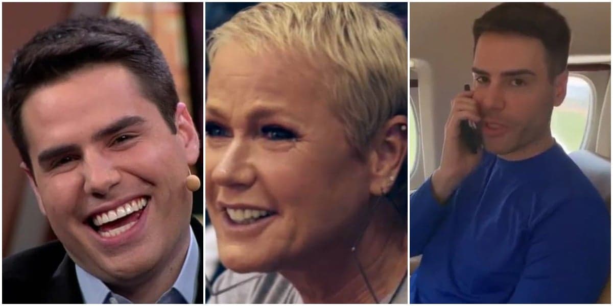  Xuxa expôs Luiz Bacci em live com Geraldo Luís (Reprodução)