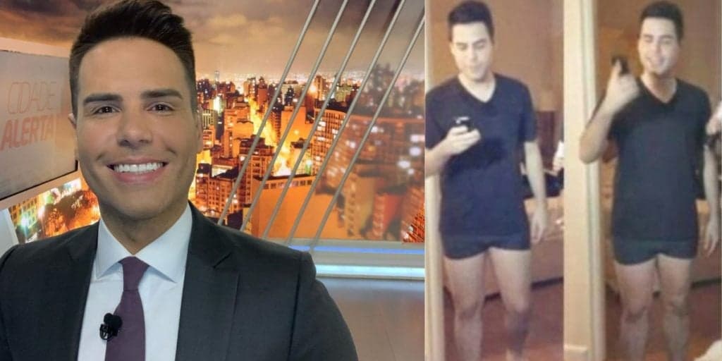 Luiz Bacci é colocado contra parede sobre parte íntima, diz por que é branquinha e não segura: "Louco pra mostrar"