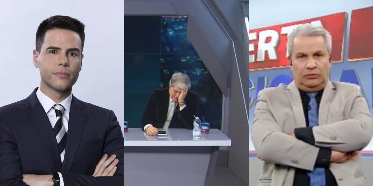 Luiz Bacci, Datena e Sikêra Jr podem ser impedidos de trabalhar entre a manhã e a noite na televisão (Foto: Reprodução/Record/Band/RedeTV!) Luiz Bacci, Datena e Sikêra Jr podem ser impedidos de trabalhar entre a manhã e a noite na televisão (Foto: Reprodução/Record/Band/RedeTV!)