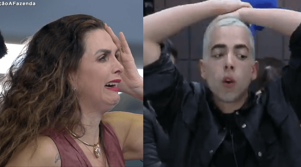 Luiza Ambiel voltou da roça e alguns peões não gostaram nenhum pouco (Foto: Reprodução) A Fazenda Luiza Ambiel voltou da roça e alguns peões não gostaram nenhum pouco (Foto: Reprodução) A Fazenda