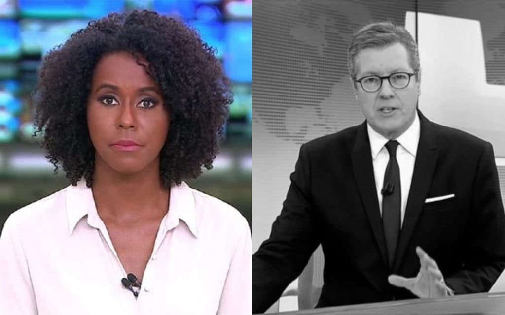 Maju Coutinho, após boicote e guerra na Globo, bate o pé e tira Márcio Gomes do Jornal Hoje