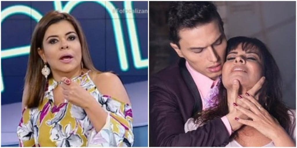 Noivo de Mara Maravilha faz revelação chocante sobre ela no SBT e loira assume: 'Tenho que te confessar uma coisa'