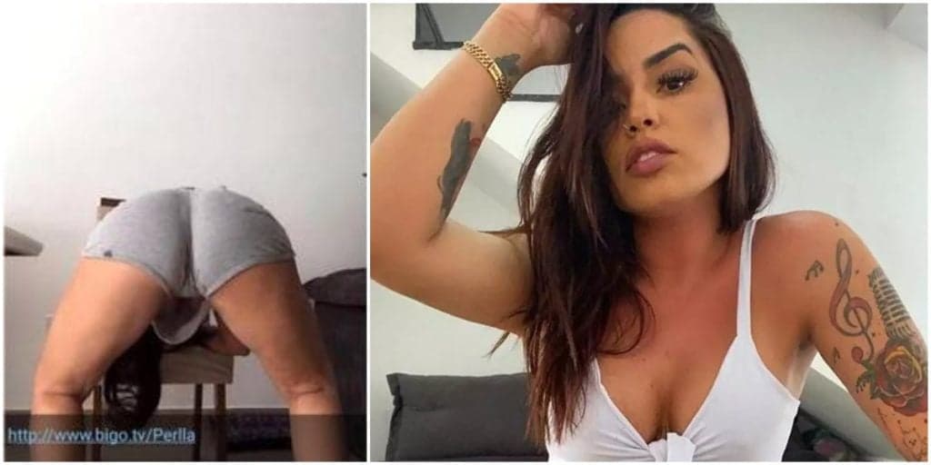 Perlla, após escândalo com o ex-marido, tem nudes vazados e fotos se espalham em público