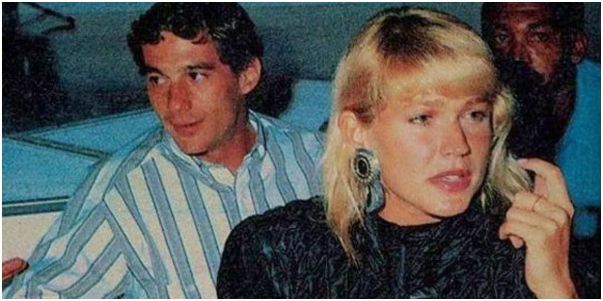 Xuxa e Ayrton Senna (Foto: Reprodução)