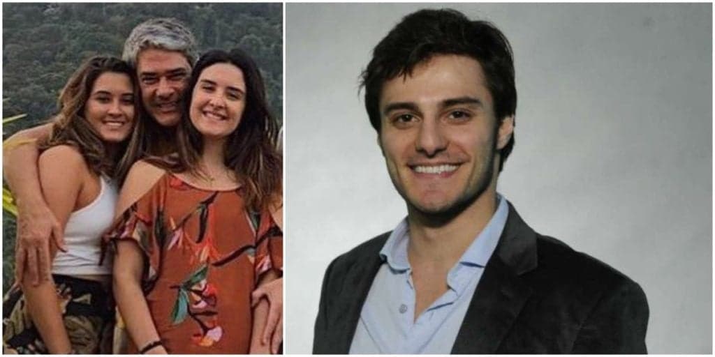 Hugo Bonemer, primo de William Bonner, tem flagra íntimo com filhas do jornalista da Globo e confessa: "Desde março''
