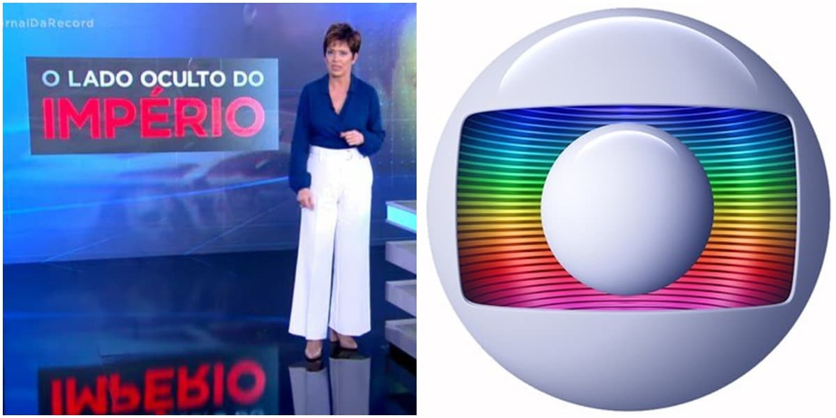 Record voltou a atacar a Globo com reportagem (Foto: Reprodução) Record voltou a atacar a Globo com reportagem (Foto: Reprodução)