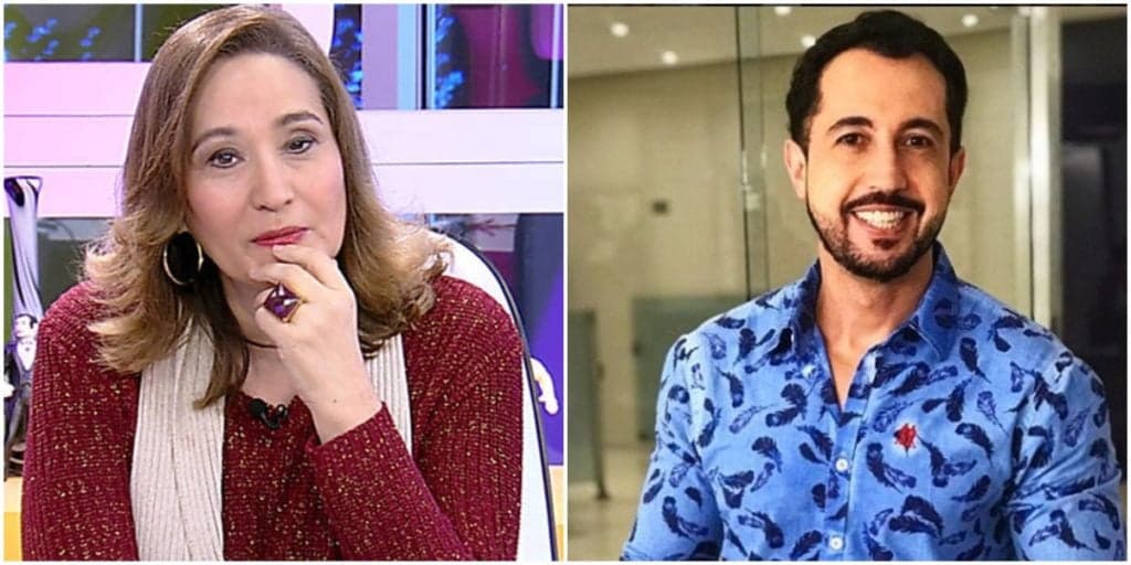 Ao vivo na Sonia Abrão, famosa se revolta com Thiago Rocha e o culpa por crise em seu casamento: "Tudo culpa dele"