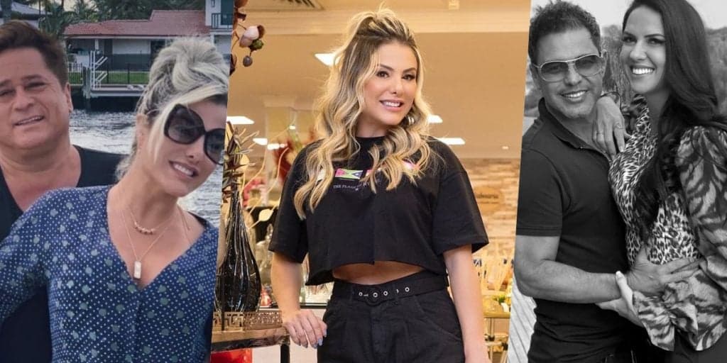 Poliana Rocha, esposa de Leonardo, assume sentimento por mulher em público e noiva de Zezé manda recado: "Deus sabe"
