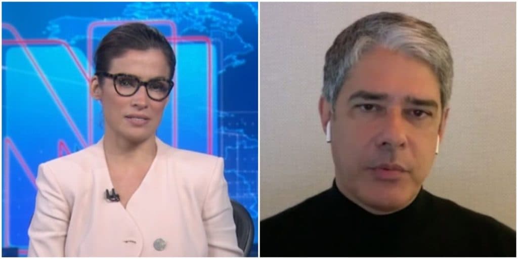 Renata Vasconcellos é passada pra trás na Globo por Bonner e emissora é confrontada: "Bloqueia"