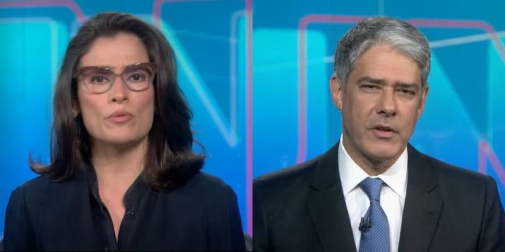 Renata Vasconcellos e William Bonner precisarão prestar depoimento