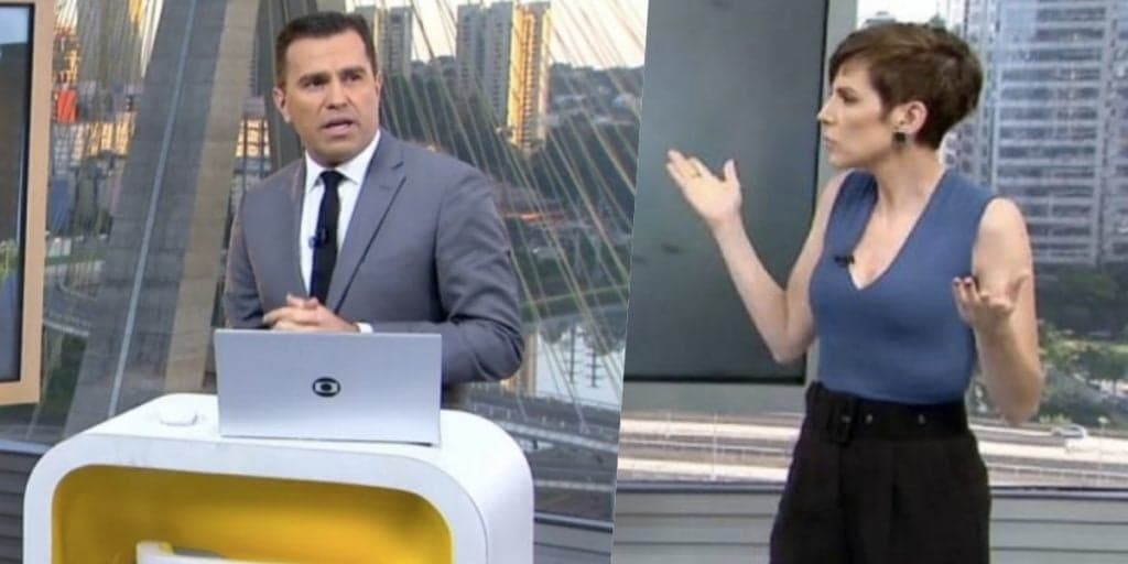 Rodrigo Bocardi, ao vivo na Globo, expõe doença de Gloria Vanique e não segura farsa: "Não sei se foi armado"