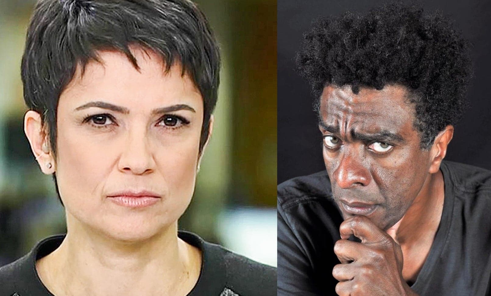 Sandra Annenberg apresentou o especial de 70 anos da TV e revoltou humoristas do Casseta e Planeta (Foto: Reprodução) Globo