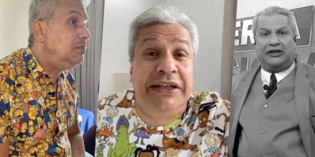 Sikêra Jr faz piada com ex-assistente do Gugu após morte do marido, é execrado em público e implora perdão: 'Fui infeliz'