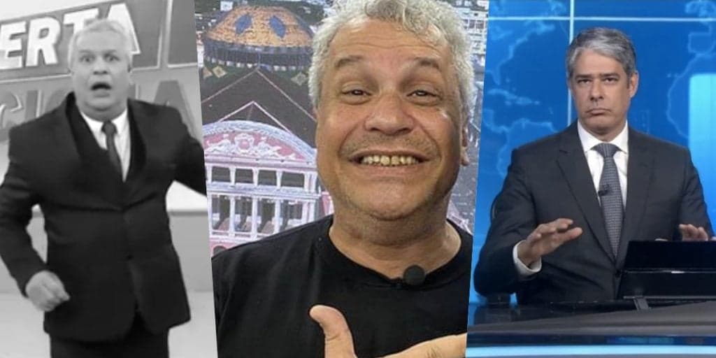 Sikêra Jr. escorraça William Bonner ao vivo na TV, após virar notícia no JN e ataca: "Quando quiser"