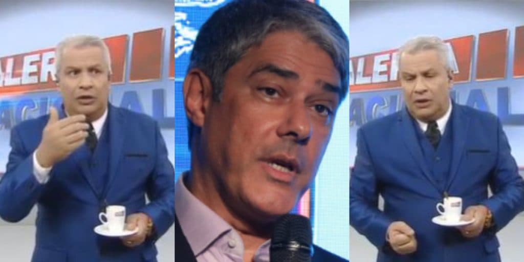 Exclusivo! Sikêra Jr. vai parar na boca de William Bonner no JN e âncora detona: “Aparecer na Globo sem pagar nada”