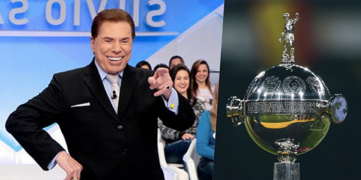 Silvio Santos comemorou a compra dos direitos da Libertadores (Foto: reprodução) Silvio Santos comemorou a compra dos direitos da Libertadores (Foto: reprodução)