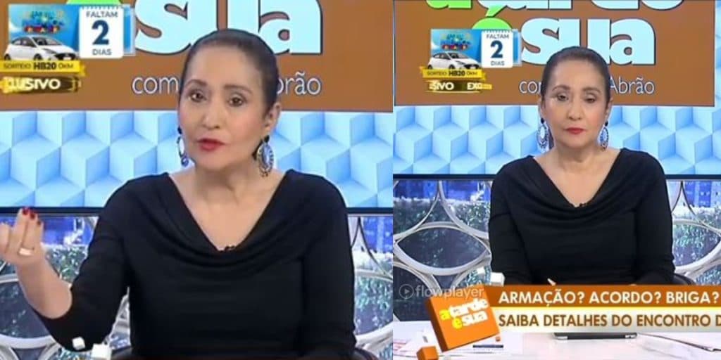 Sonia Abrão descobre armação em seu programa, perde a linha com filha de atriz e pisa sem dó ao vivo: "Não engulo"