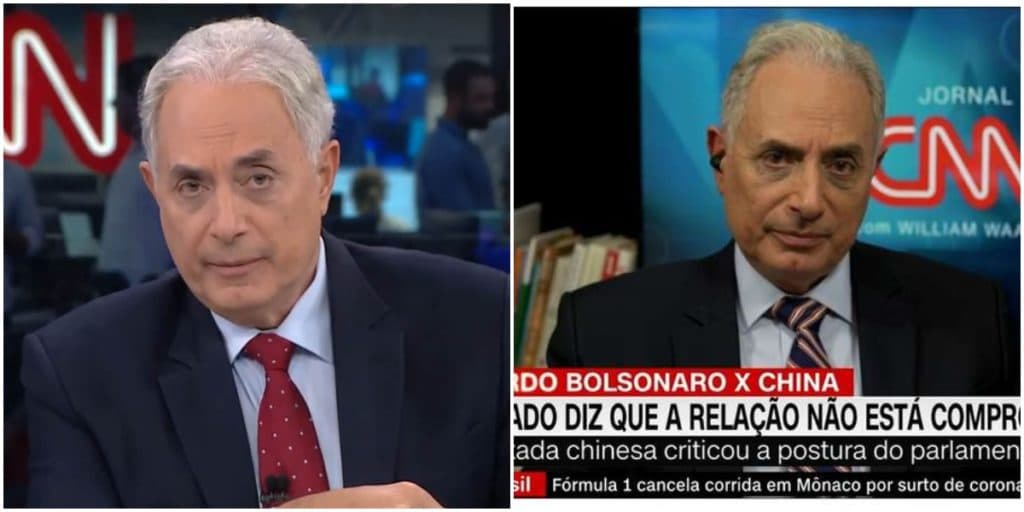 William Waack se revolta na CNN Brasil e pede pra sair: "Não tá aguentando"