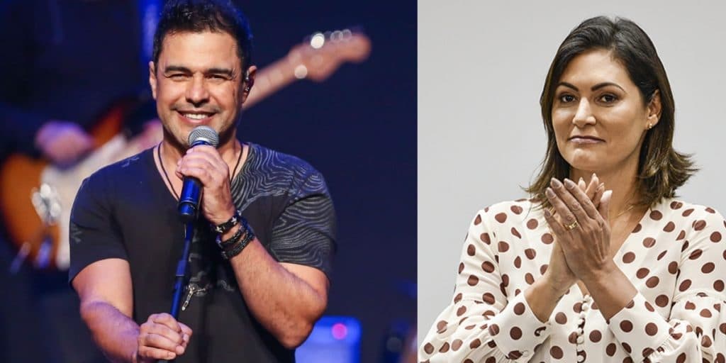 Zezé recebe mensagem de Michelle Bolsonaro em público e primeira-dama não esconde: "Inveja"
