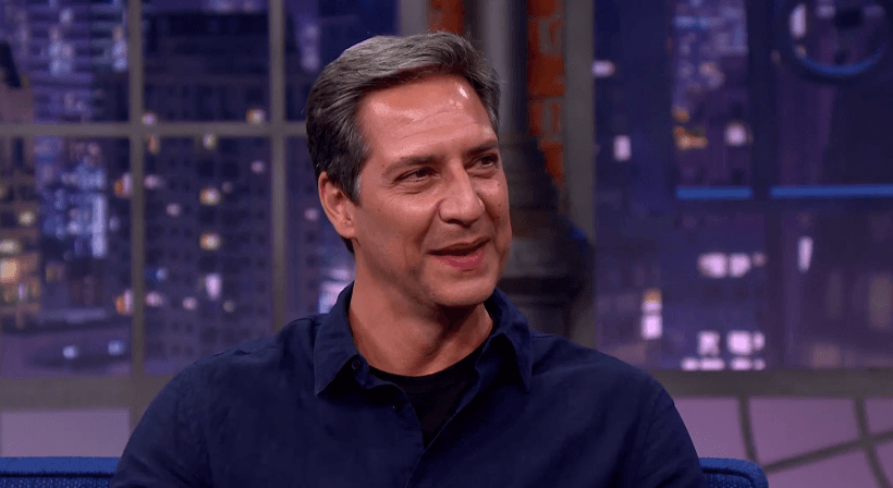 Lacombe esteve no The Noite de Danilo Gentili no SBT (Foto reprodução)