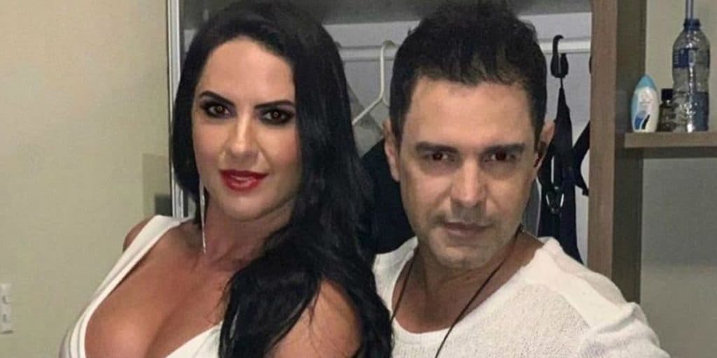Graciele Lacerda mostra vídeo de Zezé com cadelinha