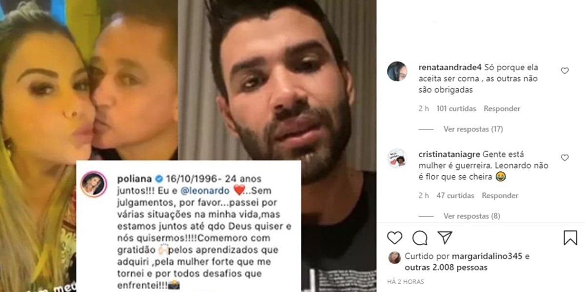 Poliana Rocha, Leonardo
