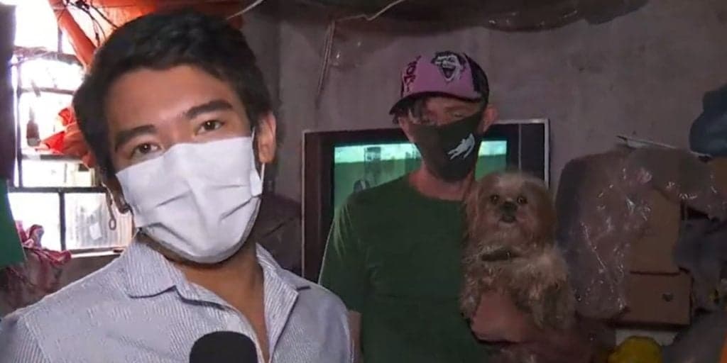 Repórter da Globo não segura emoção diante do desabafo de vítima da enchente em SP: "Precisei tomar calmante"