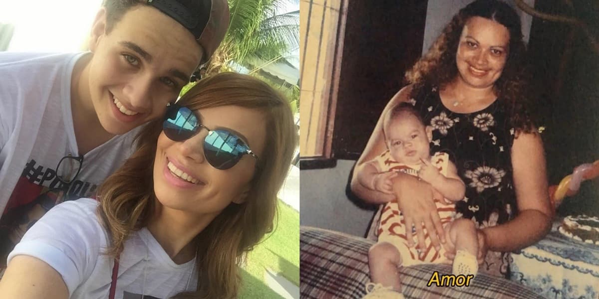 Cantora publica antes e depois ao lado do filho e fãs comentam (Foto: Reprodução/Instagram) Cantora publica antes e depois ao lado do filho e fãs comentam (Foto: Reprodução/Instagram)