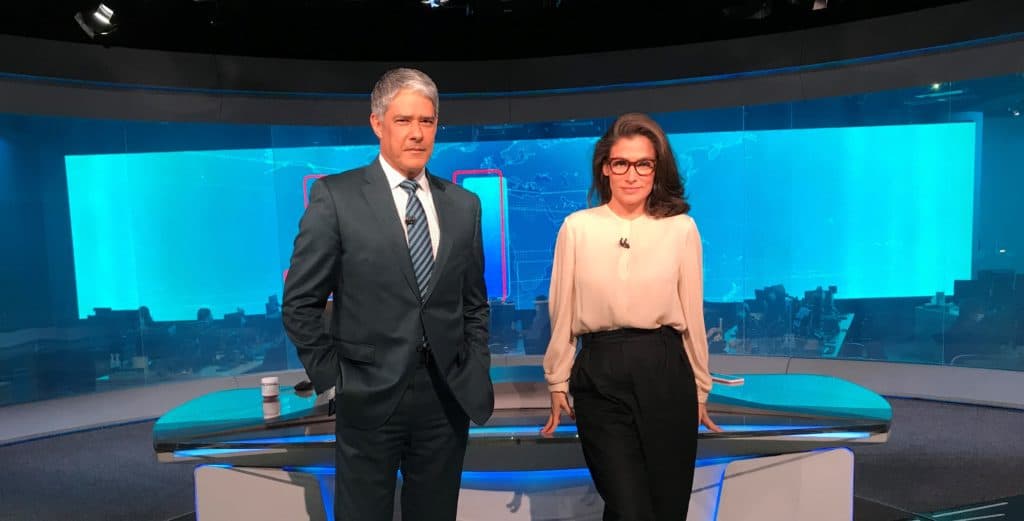 William Bonner e Renata Vasconcellos tiram férias do JN