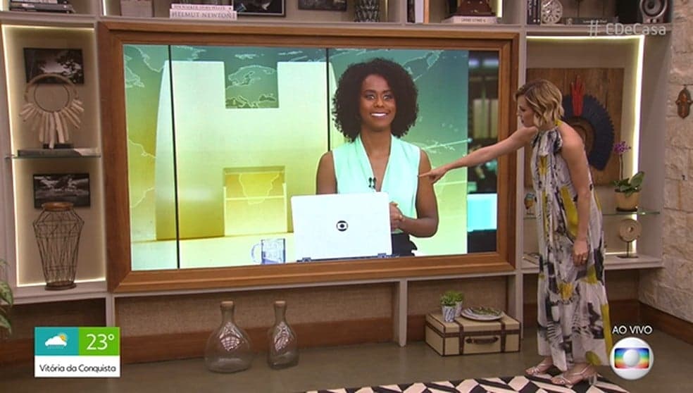 Ana Furtado encurrala Maju ao vivo na Globo e faz cobrança na lata: "Pegou mal em rede Nacional?"
