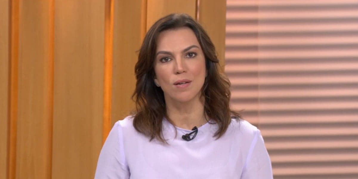 Ana Paula Aráujo no "Bom Dia Brasil" (Foto: Reprodução/TV Globo) Ana Paula Aráujo no "Bom Dia Brasil" (Foto: Reprodução/TV Globo)