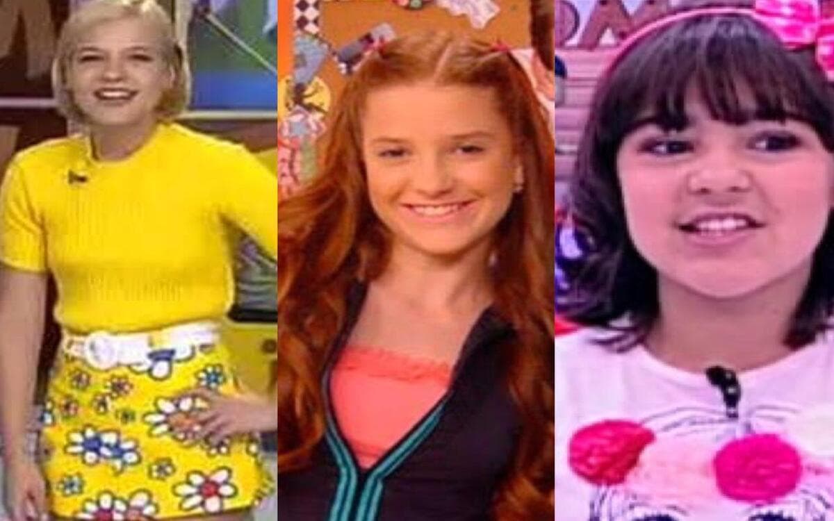 Apresentadores do Bom Dia e Cia: Antes e Depois (Foto: Divulgação) Apresentadores do Bom Dia e Cia: Antes e Depois (Foto: Divulgação)
