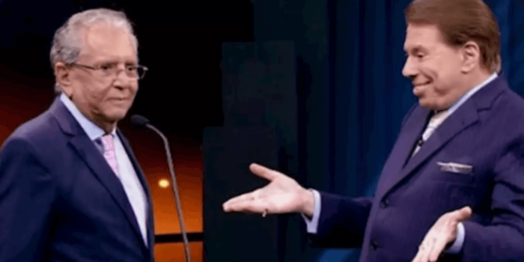 Carlos Alberto entrega Silvio Santos ao vivo na Band
