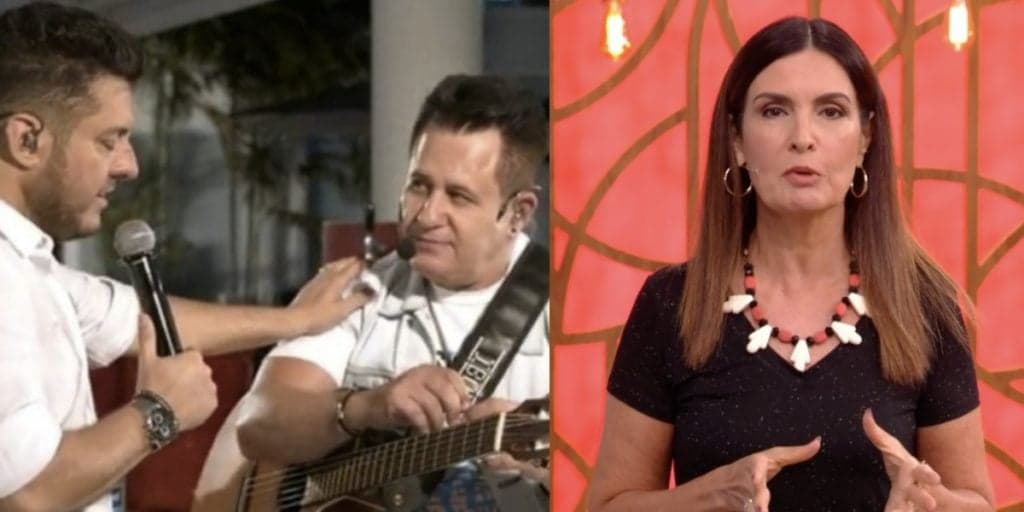 Fátima Bernardes fala sobre Bruno e Marrone no Encontro