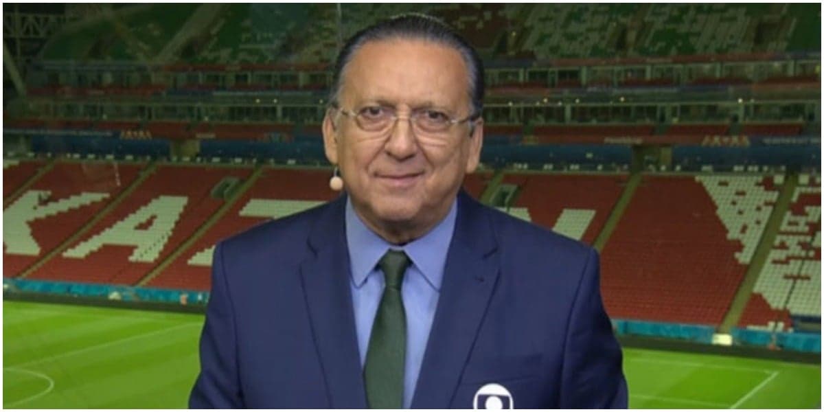 Galvão Bueno foi dispensado de jogo da Seleção na Globo - Foto: Reprodução