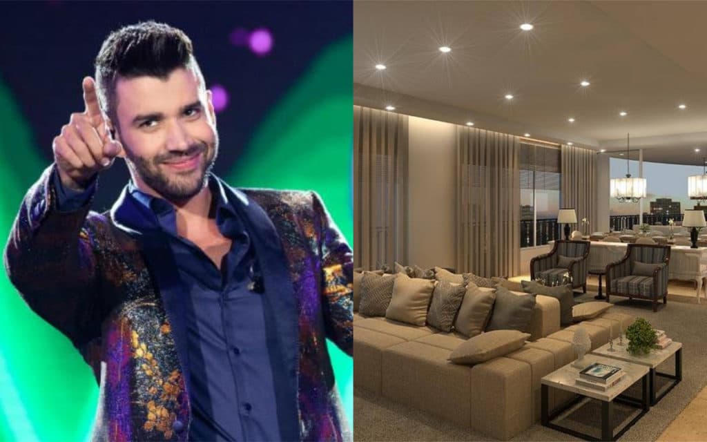 Gusttavo Lima deixa mansão e se muda para apartamento de luxo de R$ 7 milhões com elevador para carros